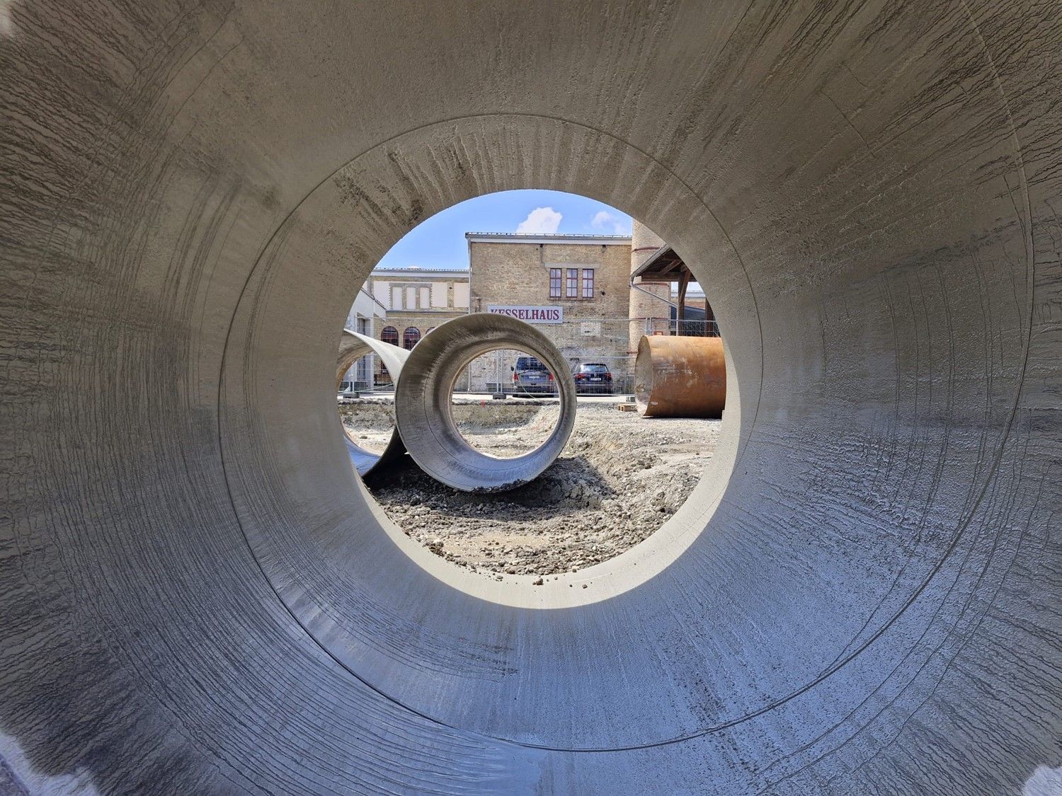 Ansicht von der Baustelle Sterkel Areal Ravensburg.